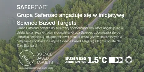 Grupa Saferoad angażuje się w inicjatywę Science Based Targets
